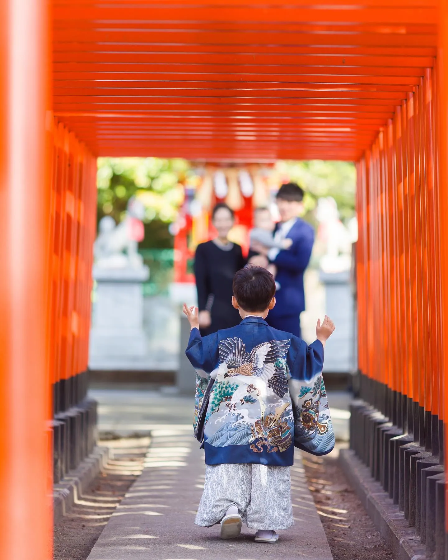 新春の七五三