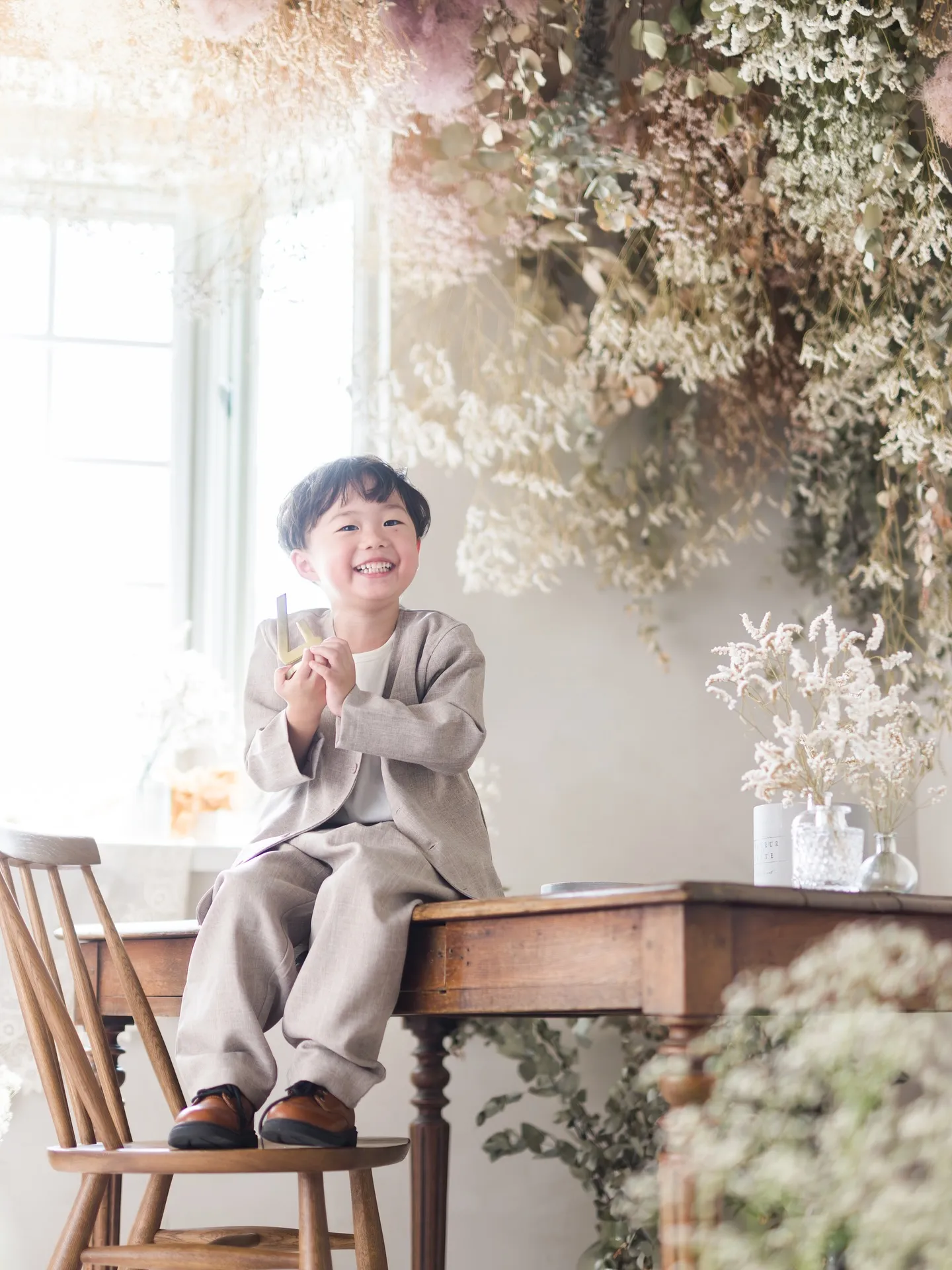 小さな頃から毎年来てくれている男の子