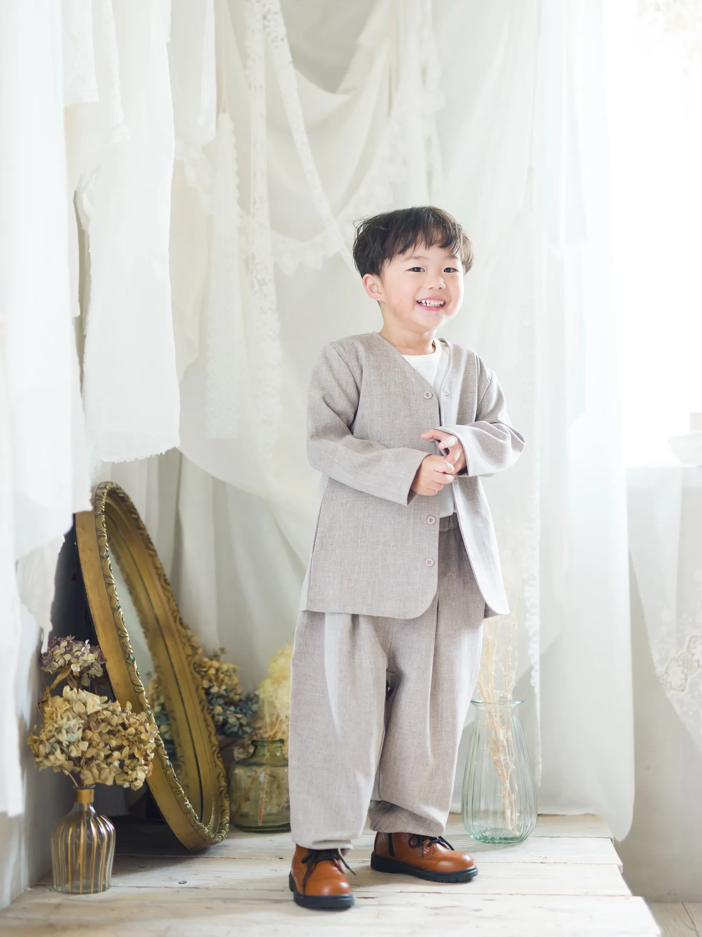 小さな頃から毎年来てくれている男の子