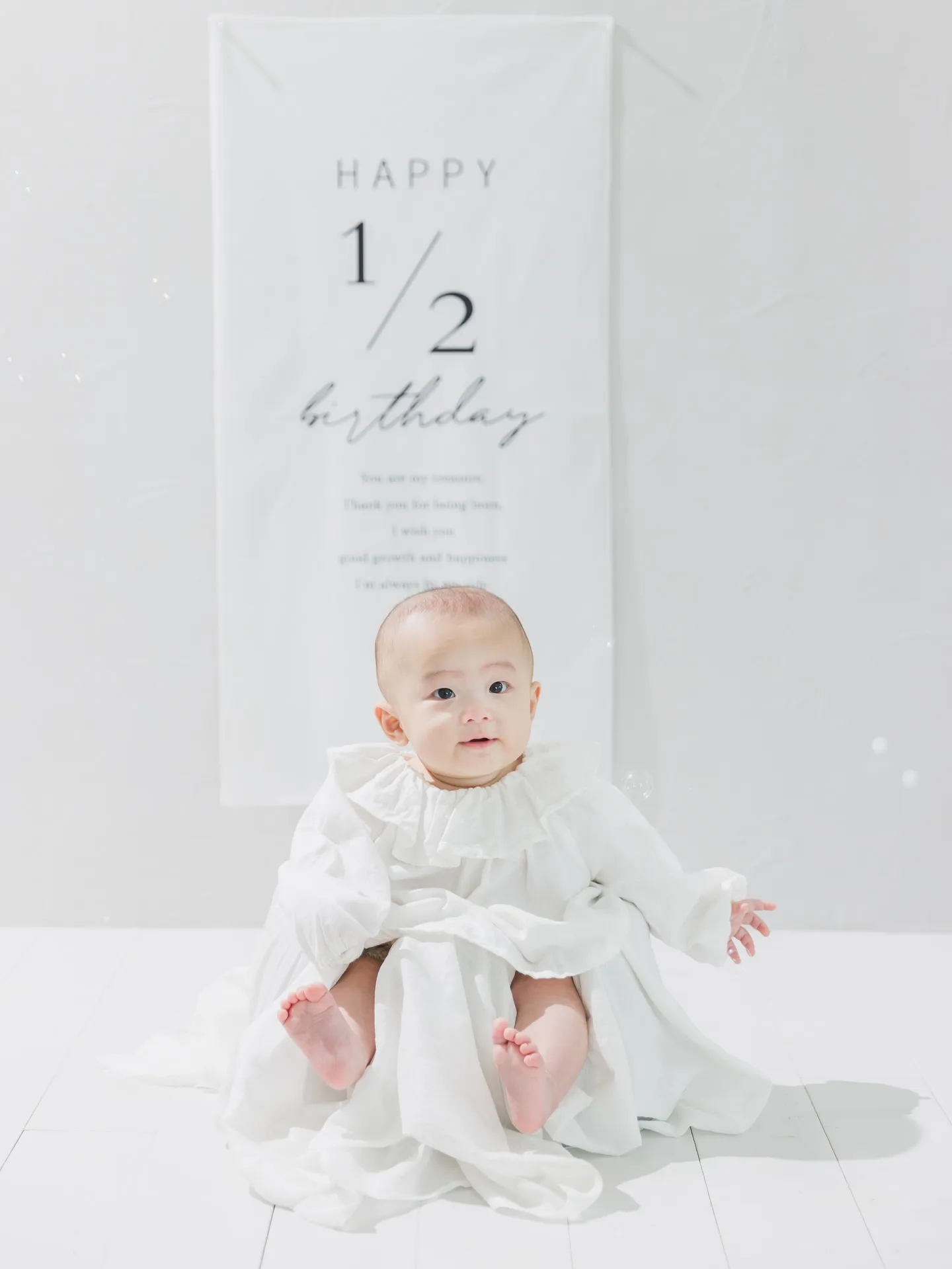  【ハーフバースデー撮影】