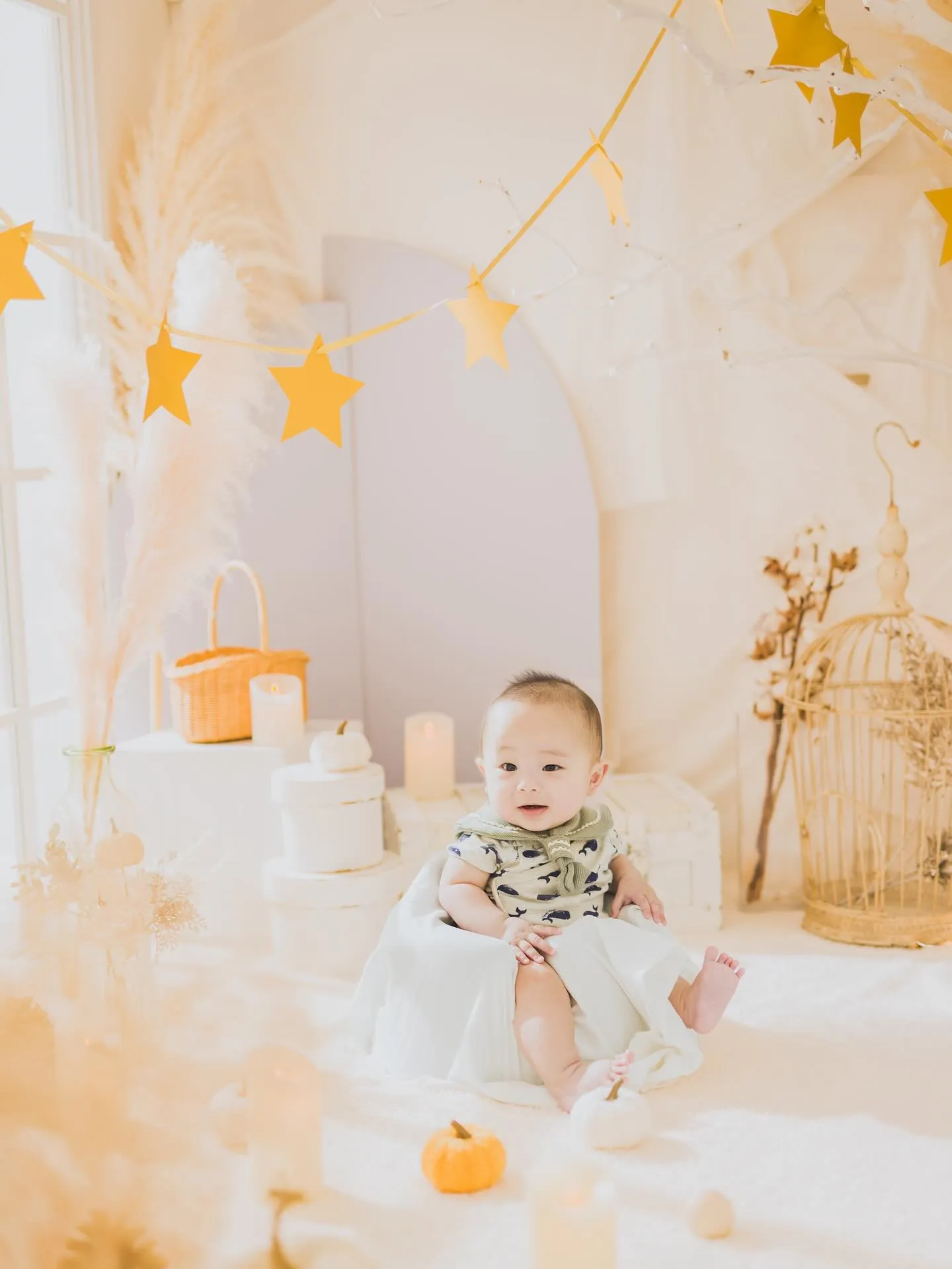 【ハロウィンベビーマッサージ】