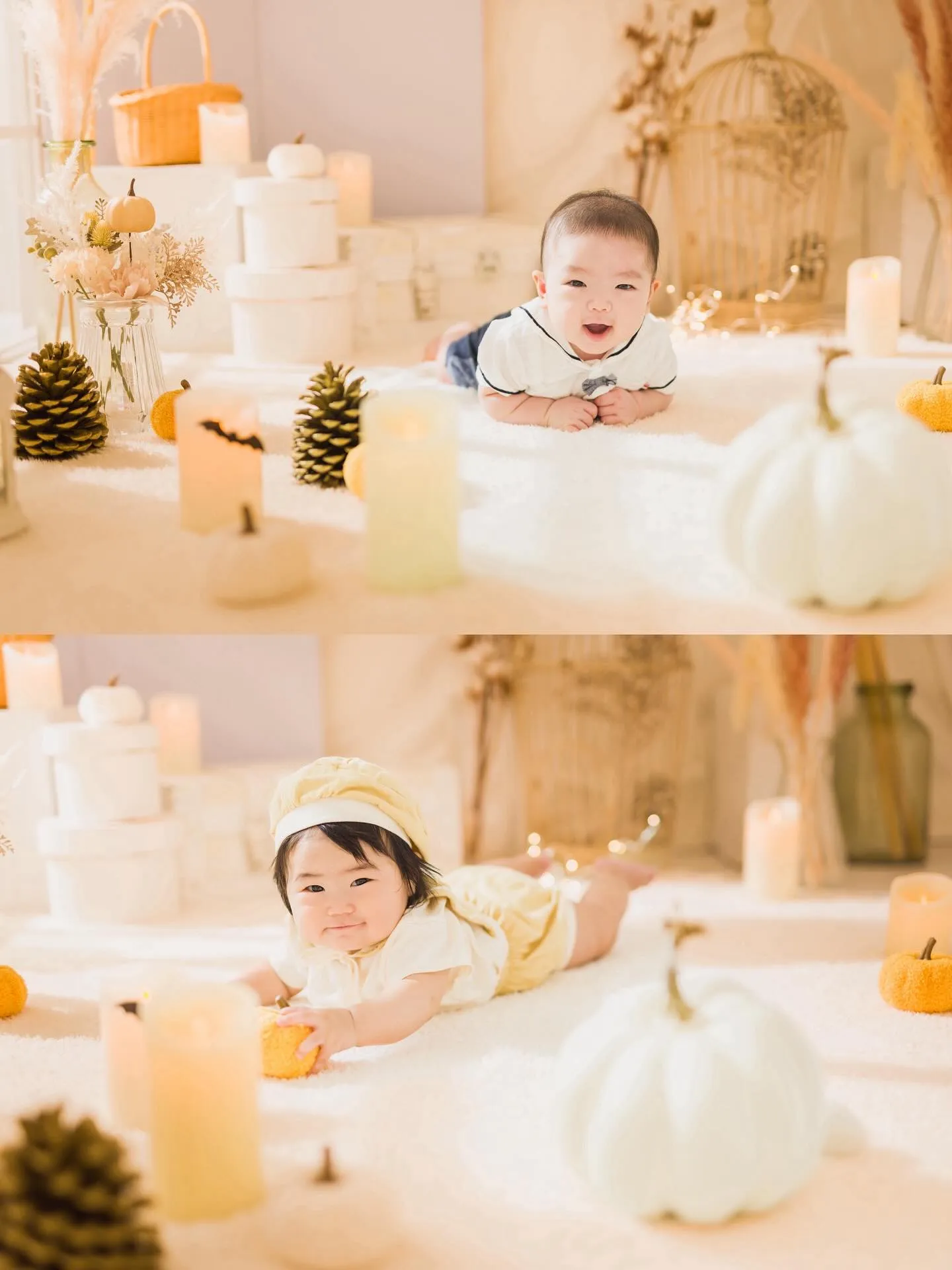 【ハロウィンベビーマッサージ】