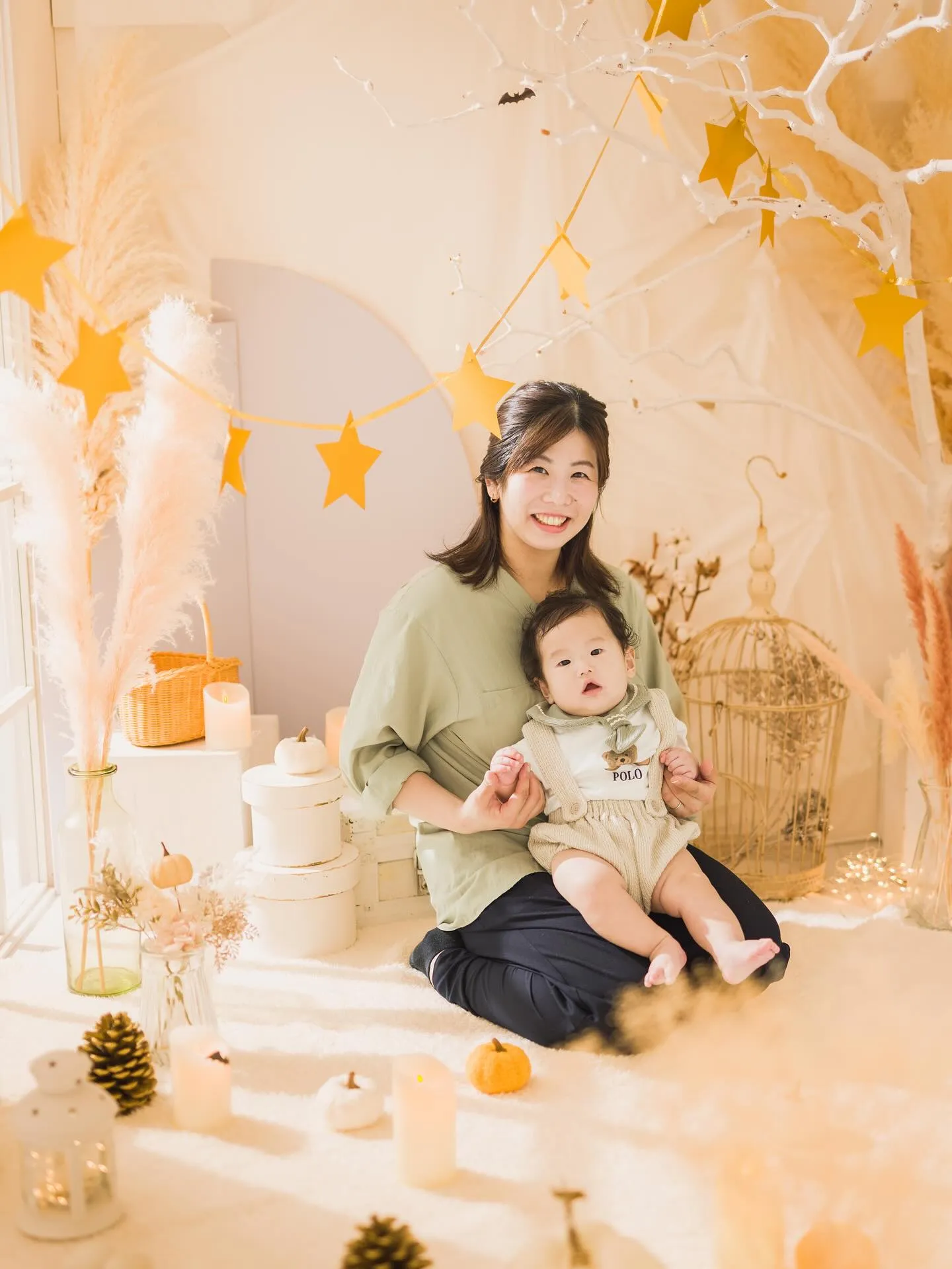 【ハロウィンベビーマッサージ】